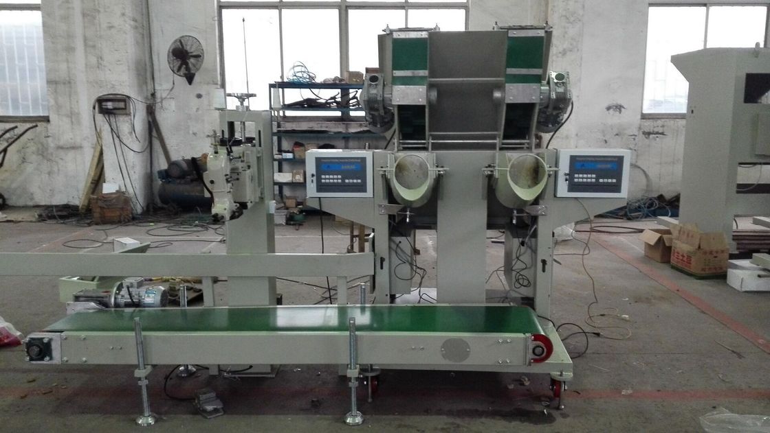Máquina de ensacar semi automática profesional de la grava/del mármol con la banda transportadora