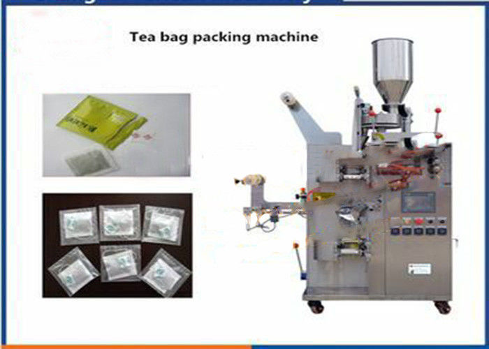 empaquetadora automática de la bolsita de té del sello de 3/4 lados con el sistema de control del PLC