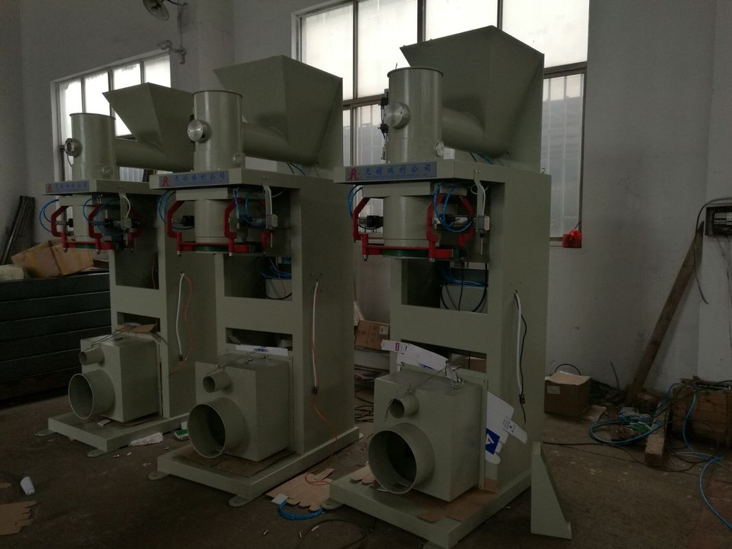 Máquina de ensacar del polvo de la capacidad 10T/H; Pulverice la empaquetadora, bolsos/hora de la máquina de ensacar de polvo del fertilizante 200